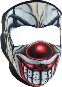 Zan Headgear Chicano, masque facial , couleur: Noir/Beige/Gris/Rouge , taille: Taille unique
