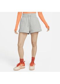 Short ample à taille haute Nike Sportswear Phoenix Fleece pour femme - Gris