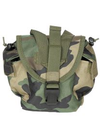 MFH Drinking Bottle Pouch, "MOLLE", woodland