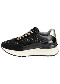 Nero Giardini Dames Sneakers laag zwart / zilver 35