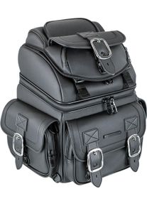 Saddlemen BR1800 D, tas voor achterbank , kleur: zwart