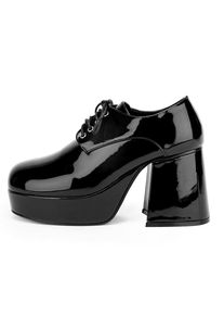 Pleaser Chaussures des ann&eacute;es 70 Homme noir