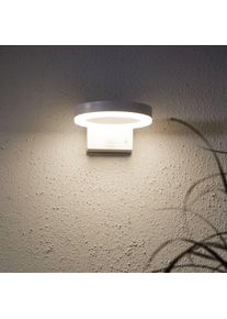 STAR TRADING LED-Solar-Wandleuchte Vidi mit Bewegungsmelder