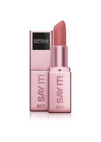 Gabriella Salvete Say It! It Matters rossetto opacizzante effetto cipria colore 02 4 g