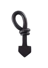 Pendant Thorshammer, hand forged, iron