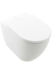 Villeroy & Boch Villeroy und Boch Subway 3.0 Stand-Tiefspül-WC 4671T001 37x60cm, TwistFlush, spülrandlos, weiß