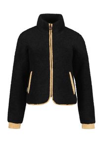 Luhta Dames Functionele fleece jas 'Hattusaari' chamois / zwart L
