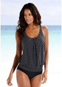 Lascana Oversize-Tankini, im modischen Pünktchen-Design