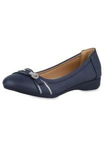 VAN HILL Ballerina 'Aurora' Damen dunkelblau Größe 36