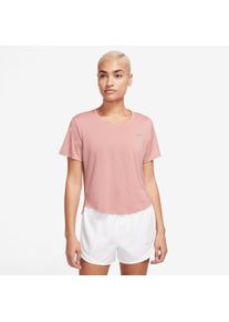 Nike Laufshirt »SWOOSH DRI-FIT WOMEN'S PRINTED SHORT-SLEEVE CROP TOP«