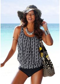 Lascana Oversize-Tankini, bauchbedeckende Oversize-Form, bis D-Cup geeignet