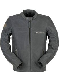 Furygan Glenn, veste en cuir , couleur: Gris , taille: 3XL