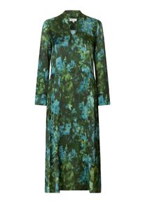 Dea Kudibal Dames Jurk 'Simone' blauw / groen gemêleerd 32