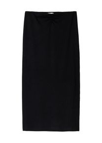 Bershka Rock Damen schwarz Größe 36 Unifarben