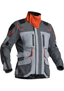 Lindstrands Myrvik, kurtka tekstylna wodoodporna , kolor: szary/czarny/pomarańczowy , rozmiar: 54