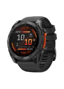 Garmin fenix 8 AMOLED Smart Watch - Slate Grey & Black, 51 mm, Black