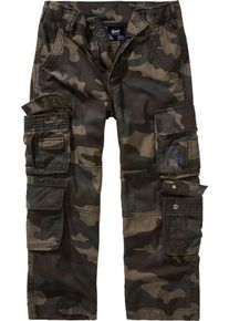 Brandit Pure, cargobroek kinderen , kleur: Darkcamo , maat: 158/164