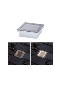 Paulmann LED-Solar-Bodeneinbauleuchte Aron 10x10cm