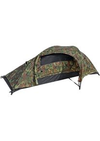 Mil-Tec Recom Camo, tent 1-persoons , kleur: woodland
