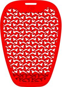 John Doe XTM-3D, heupbeschermers Niveau-1 , kleur: Rood , maat: Een maat