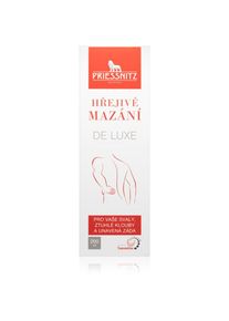 Priessnitz DeLuxe crema per massaggi con effetto riscaldante 200 ml