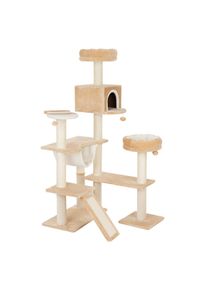 Tiragraffi Casetta di pan di zenzero con scala - beige.- beige