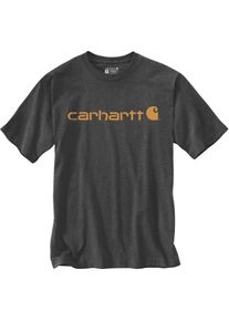 Carhartt Core Logo, t-shirt , kleur: Donkergrijs (Crh) , maat: S