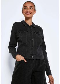 Noisy may - Debra Black - Kurtka jeansowa - czarny - S - 73% bawełna 25% poliester 2% elastan,Dżinsowa