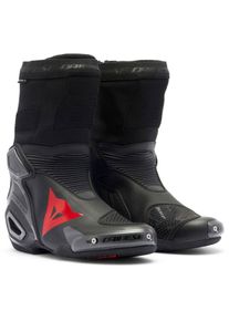 Dainese Axial 2 Air, stivali perforati , colore: Nero/Nero/Rosso Fluo , dimensione: 41 EU