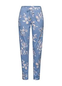 Hanro Dames Pyjamabroek 'Sleep & Lounge' blauw / lichtrood / wit XS