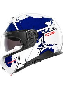 Schuberth C5 Globe, flip up helmet , color: Light Grey/Dark Grey , size: L (58/59)
