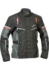 Lindstrands Backafall, giacca tessile impermeabile , colore: Nero/Grigio Scuro , dimensione: 54