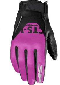 Spidi CTS-1, handschoenen vrouwen , kleur: zwart/pink , maat: S