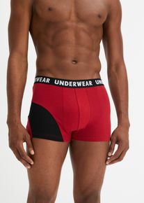 bonprix Bóxer, negro, 8 (XXL)