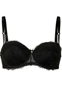 Damen Schalen-BH mit Bügel schwarz Größe 85C