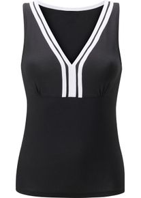 wäschepur Damen BH-Hemd schwarz Größe 52