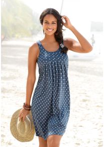 Beach Time Beachtime Strandkleid, mit Ornamentdruck, Minikleid, Sommerkleid