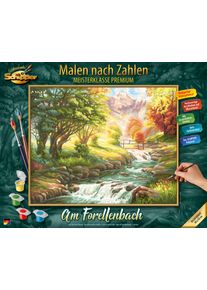 Schipper Malen nach Zahlen »Meisterklasse Premium - Forellenbach«, Made in Germany