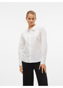 Véro Moda Vero Moda Klassische Bluse »VMANNA LS FITTED SHIRT WVN GA NOOS«