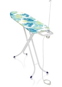 Leifheit Bügelbrett »Airboard M Comp.Plus Jungle«, Bügelfläche 120 cmx38 Cm, Made In Europe weiß , Mit Thermo-Reflect-Bezug: Dampf- und...