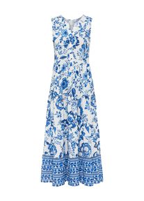 Lascana Maxikleid, mit Blumenprint und Knopfleiste, Sommerkleid, Strandkleid