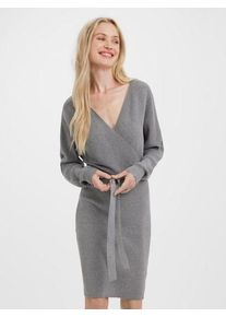 Véro Moda Vero Moda Strickkleid »VMHOLLYREM LS V-NECK DRESS GA NOOS«