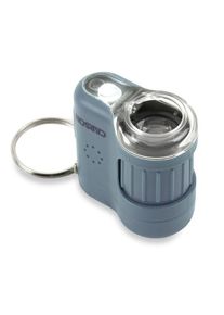 Carson MicroMini 20x LED Microscope de poche MM-280B bleu