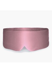 Deep Sleep Mask - Opaska na oczy do spania - 100% blokada światła - Jedwabna maska do spania- Przeciwzmarszczkowa – Oddychająca – Kwarc Różowy - NOWE