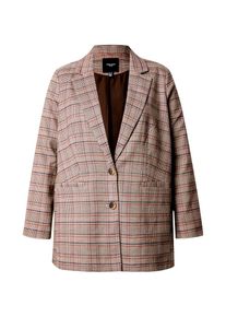Vero Moda Curve Dames Blazers donkerbeige / blauw / rood 46