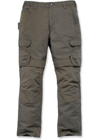 Carhartt Full Swing Steel, cargo broek , kleur: donkergrijs/groen , maat: W38/L34