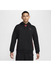 FC Barcelona Standard Issue Uit Nike Dri-FIT voetbalhoodie voor heren - Zwart