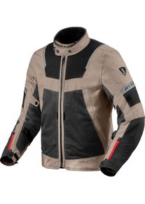 Revit Tornado 4 H2O, waterdicht textieljack , kleur: beige/zwart , maat: M