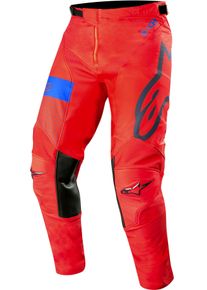 Alpinestars Racer Tech Atomic, spodnie tekstylne , kolor: czerwony/granatowy/niebieski , rozmiar: 30