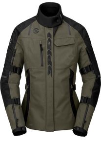 Spidi Tour Evo 2, textieljas H2Out dames , kleur: zwart/olijf , maat: M